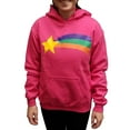 thumbnail image 1 of Mabel Pines Sweatshirt Gravity Falls Costume Pink Cosplay Rainbow TV Hoodie Hood, 1 of 3
