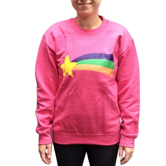 Mabel Pines Sweatshirt Gravity Falls Costume Pink Cosplay Rainbow TV Show Gift