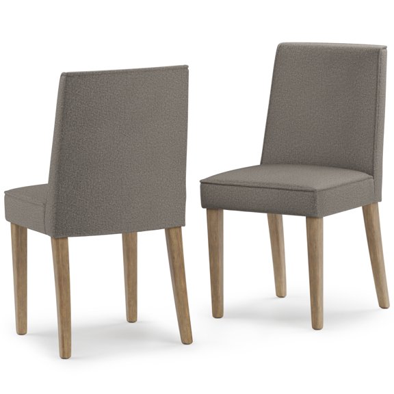 Mabel SOLID HARDWOOD Dining Chair ( Set of 2 ) in Taupe