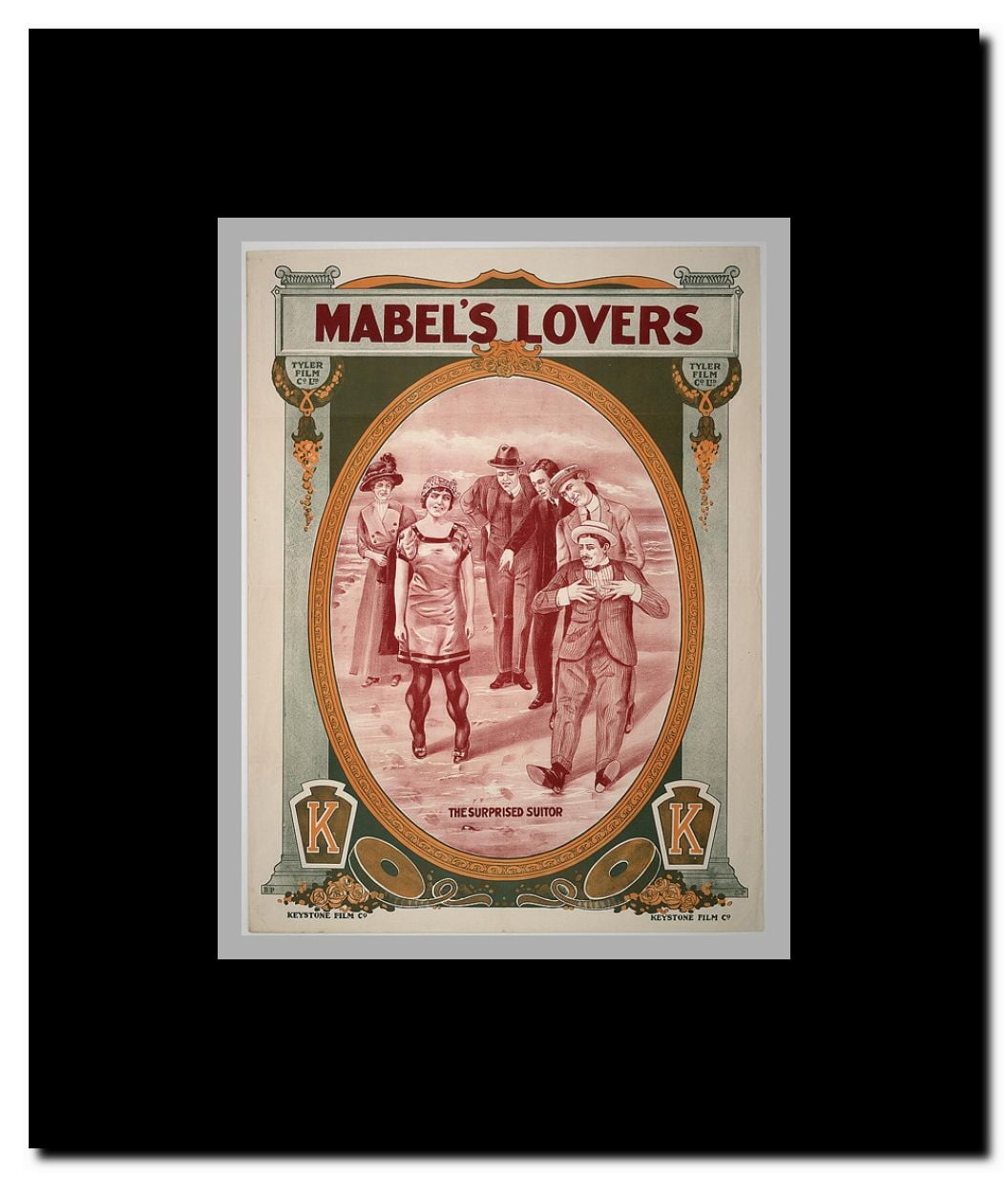 Mabel's Lovers Framed Movie Poster