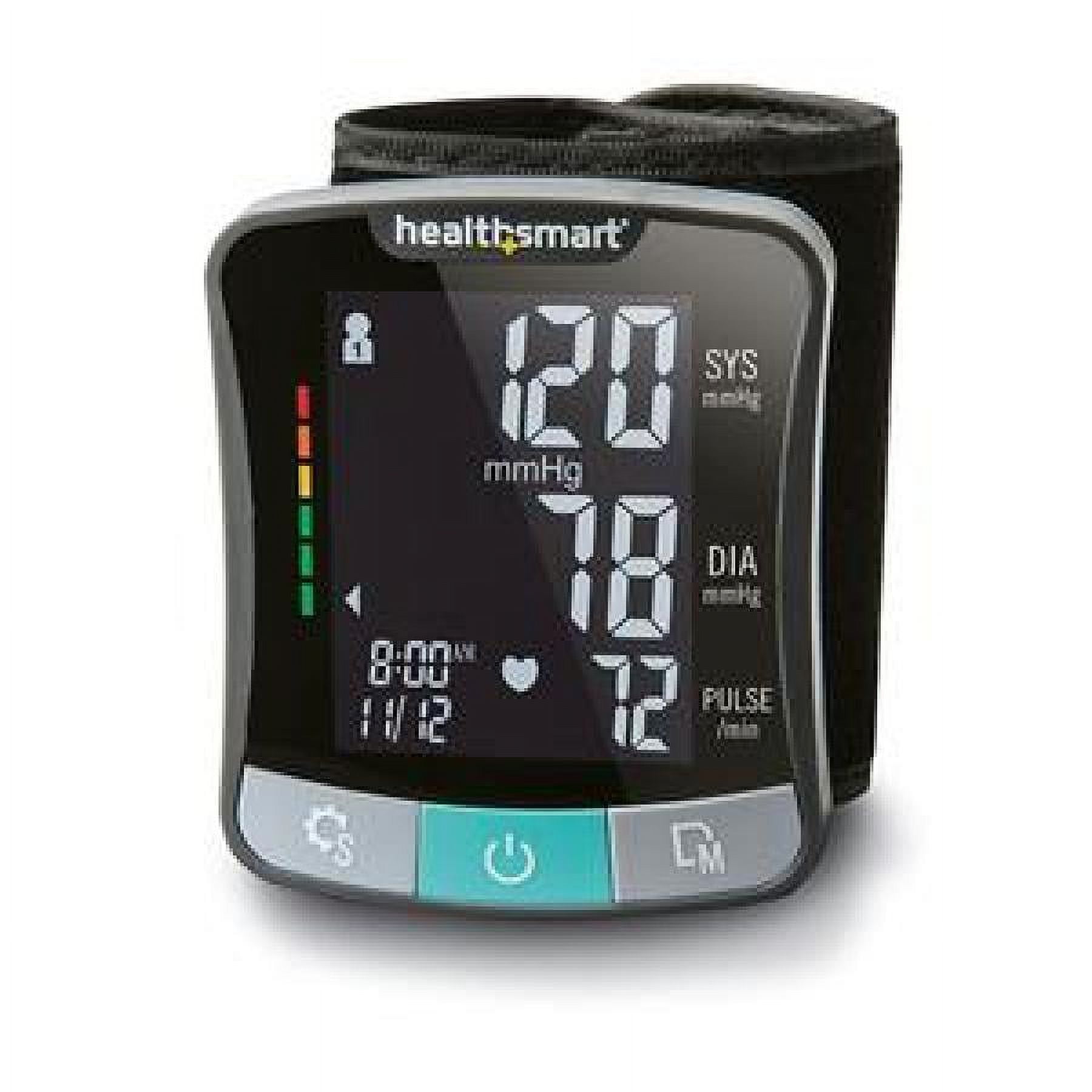 Mabis Digital Blood Pressure Monitor, 1-Tube Automatic Inflation, Adult One Size Fits Most Cuff, 120 Reading Memory, 1 Count