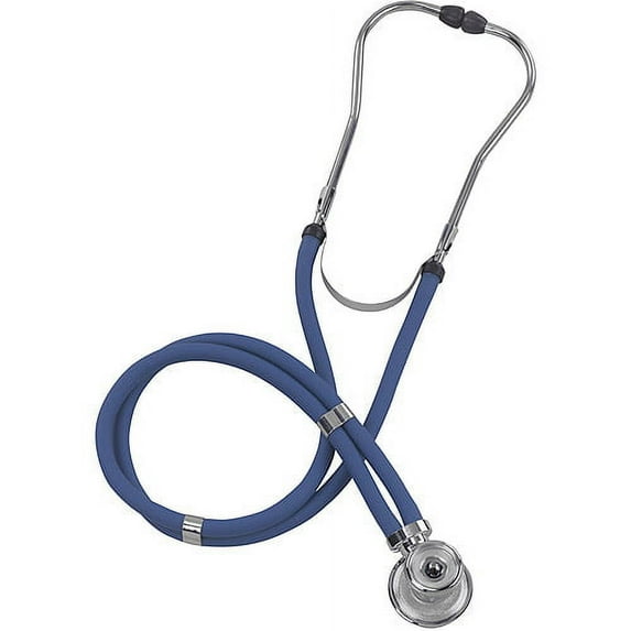 Mabis Legacy Sprague Rappaport-Type Adult Stethoscope, Blue