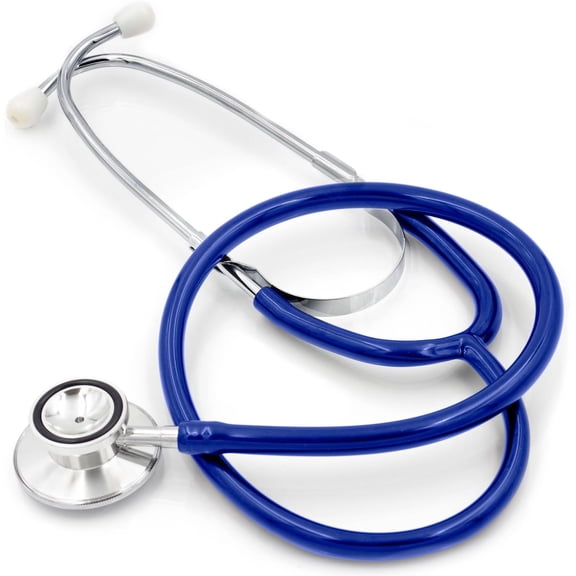 MABIS Spectrum Dual Head Lightweight Cardiology Stethoscope, Blue