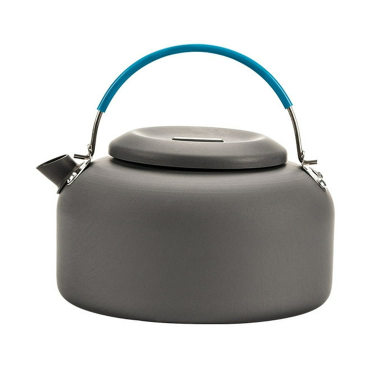 Aluminum Camping Tea Kettle, Campfire Kettle