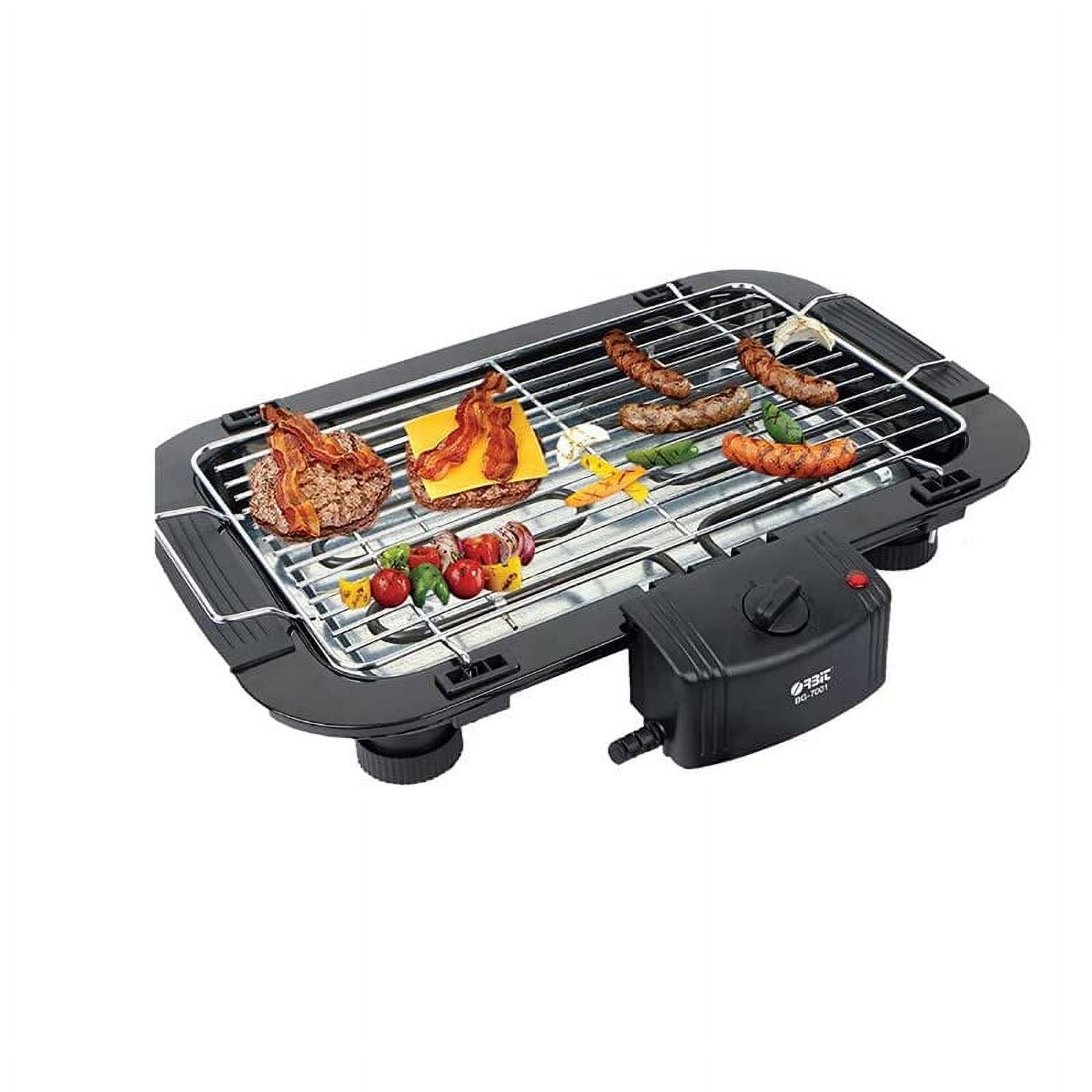 Mabron Barbeque Grill Grilling Set Machine Charcoal Electric Dual Purpose Household Outdoor Multi Function Double Electric Oven 2000W Barbecue for