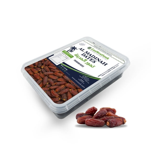 Mabroom Dates Deluxe 2.2LB - Exquisite Saudi Delicacy with Subtle Sweetness | Rich in Fiber, Vitamins, and Minerals | Perfect Energy-Boosting Snac