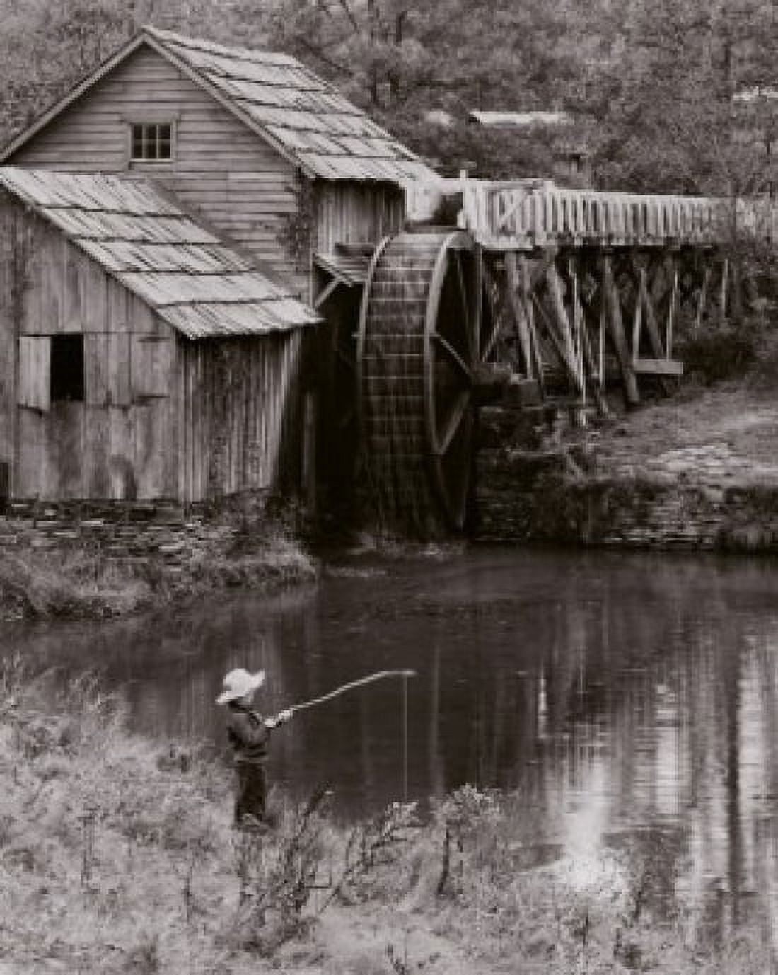 Mabry Mill Blue Ridge Parkway Virginia USA Canvas Art -  (18 x 24)