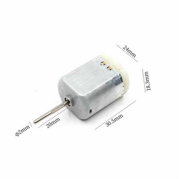 Mabuchi FC-280SC-12320 Mini 280 Electric Motor DC 12V-24V 10600RPM Micro 24mm Long Shaft for Car Rearview Mirror Engine