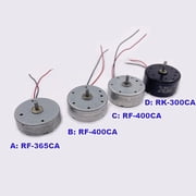 Mabuchi RF-356CA-10250 RF-400CA-12265 RK-300 Motor DC3V 5V 6V 8V Ultra-thin Mini 24mm Round Electric Spindle Motor CD DVD Player