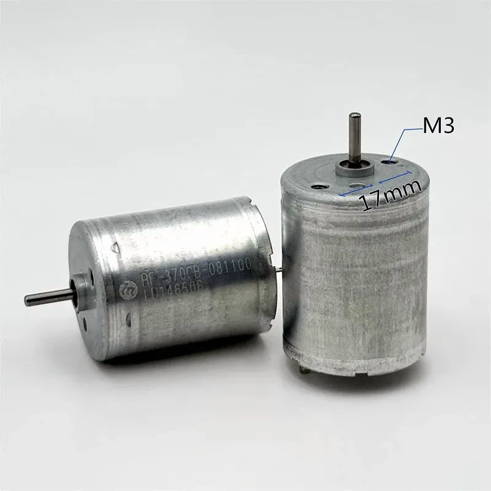 OreluxTEC RF-370 DC Elektromotor 12V 24V Starke Vibration, Hohe Geschwindigkeit OreluxTEC RF-370 DC Elektromotor 12V 24V Starke Vibration, Hohe Geschwindigkeit
