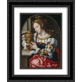 thumbnail image 1 of Mabuse 2x Matted 20x24 Black Ornate Framed Art Print 'Mary Magdalene', 1 of 2