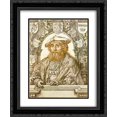 thumbnail image 1 of Mabuse 2x Matted 20x24 Black Ornate Framed Art Print 'Portrait of Christian II, King of Denmark', 1 of 2