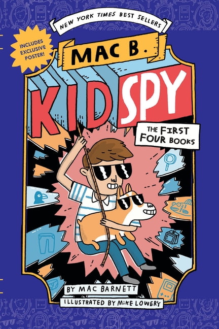Mac B., Kid Spy Mac B., Kid Spy Box Set, Books 1-4 (Mac B., Kid