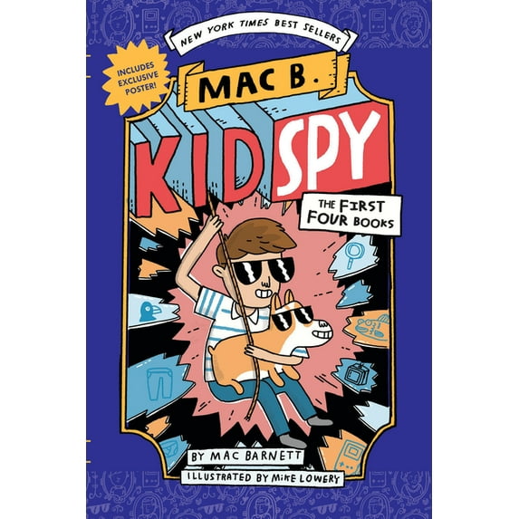 Mac B., Kid Spy Mac B., Kid Spy Box Set, Books 1-4 (Mac B., Kid Spy), (Paperback)