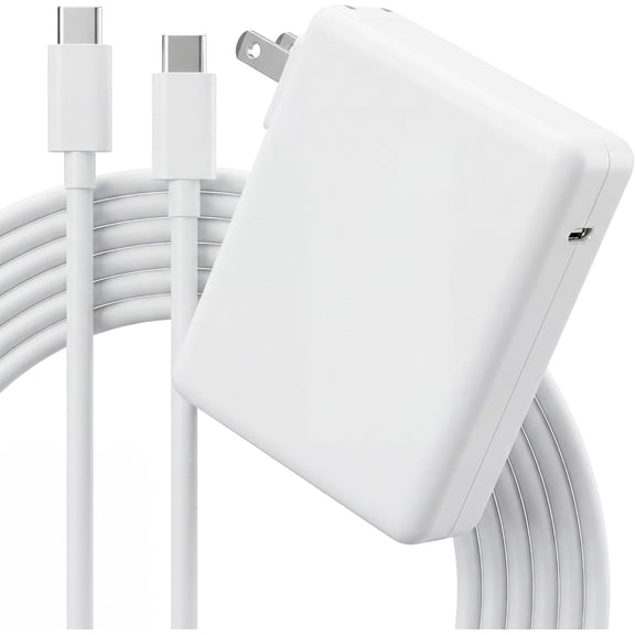 for Mac Book Pro Charger, 96W USB C Fast Charger Adapter Quick Laptop Charge Compatible with MacBook Pro/Air 16 15 14 13 inch,M1 M2 M3 M4 M5, iPad Pro/Air & All USB C Device 10Ft USBC Cable Included