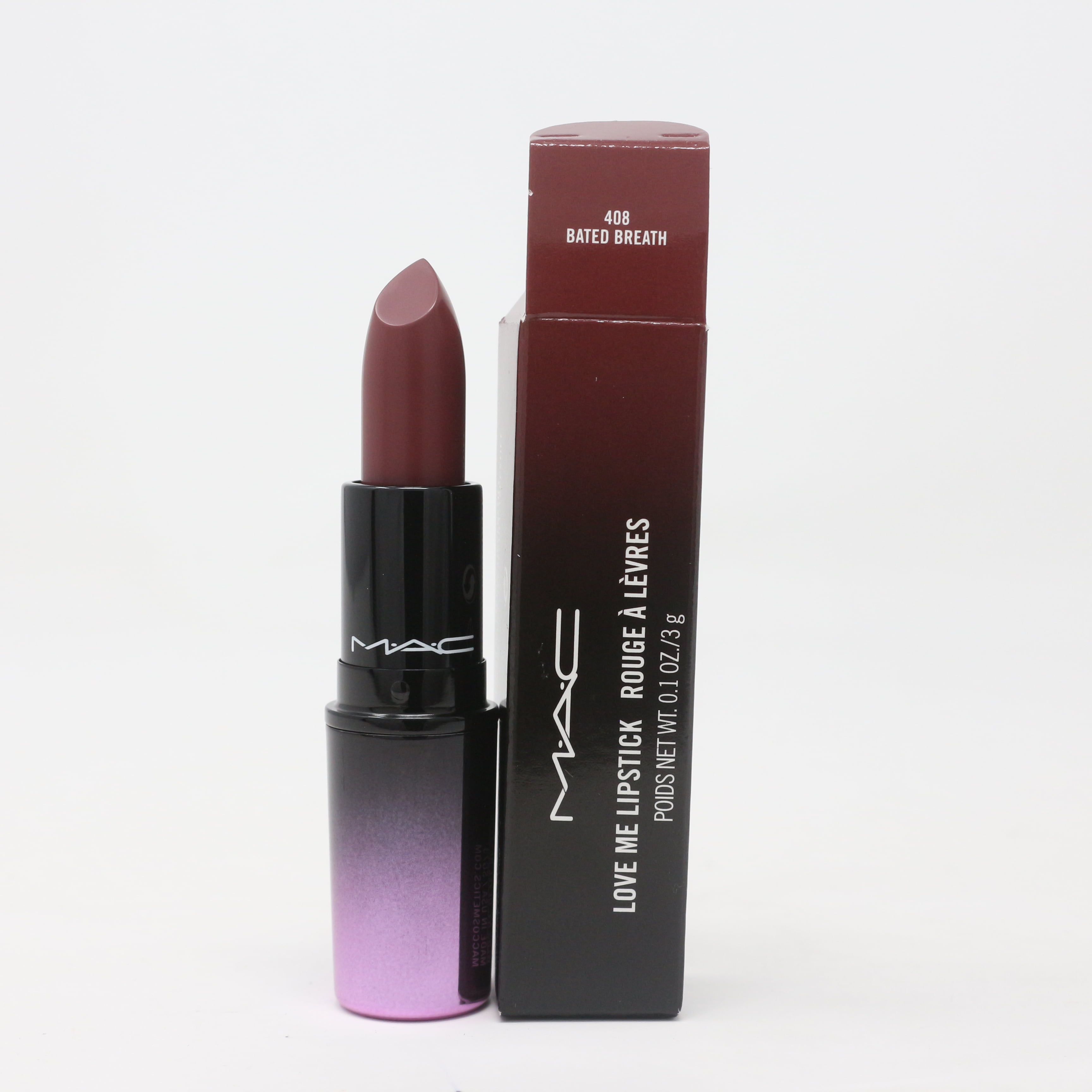 MAC LOVE ME LIPSTICK – Maison Rouge, 3 G, Pigmentierter Lippenstift Mit Arganöl