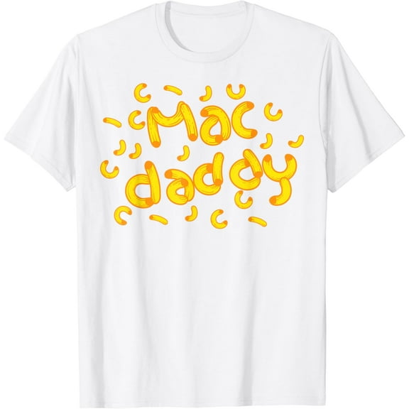 Mac & Cheese Dad Shirt | Cool Mac Daddy Macaroni Cheese Gift T-Shirt