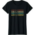 thumbnail image 1 of Mac & Cheese Retro Vintage Macaroni and Cheese T-Shirt, 1 of 3