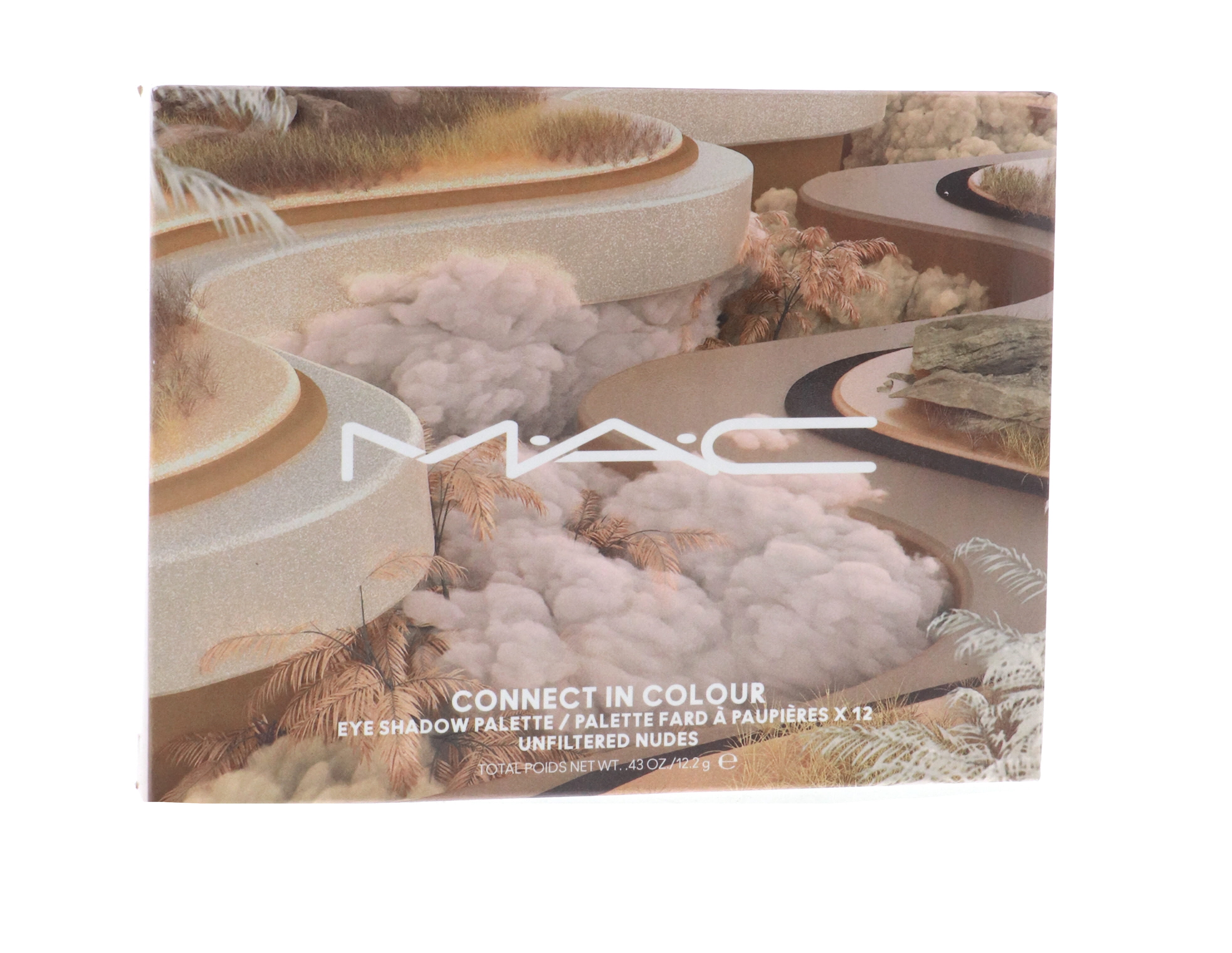 Mac Connect In Colour Eye Shadow Palette -Unfiltered Nudes