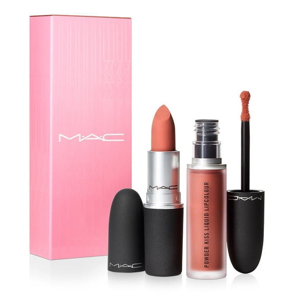 Mac Cosmetics Thank You, Mom Powder Kiss Lip Set - Like Daughter