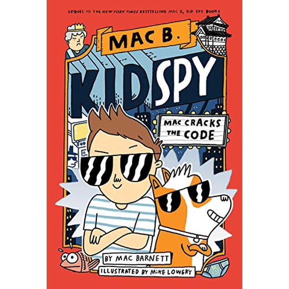 Pre-Owned Mac Cracks the Code (Mac B., Kid Spy #4), 9781338594232, 1338594230, Hardcover, Illustrated edition