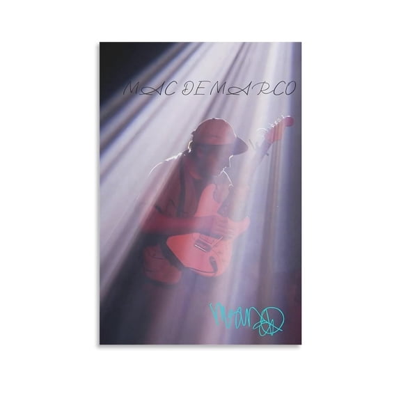Mac Demarco Poster (10) Canvas Wall Art Prints Poster Gifts Photo Picture Painting Posters Room Decor Home Decorative 12x18inch(30x45cm)