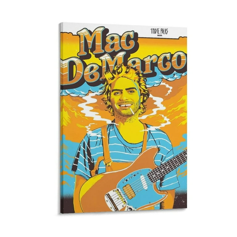 Mac Demarco Poster (9) Wall Art Poster Scroll Canvas Painting