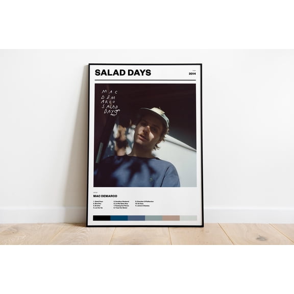 Mac Demarco Salad Days Album Poster, Album Cover Poster, Music Wall Decor