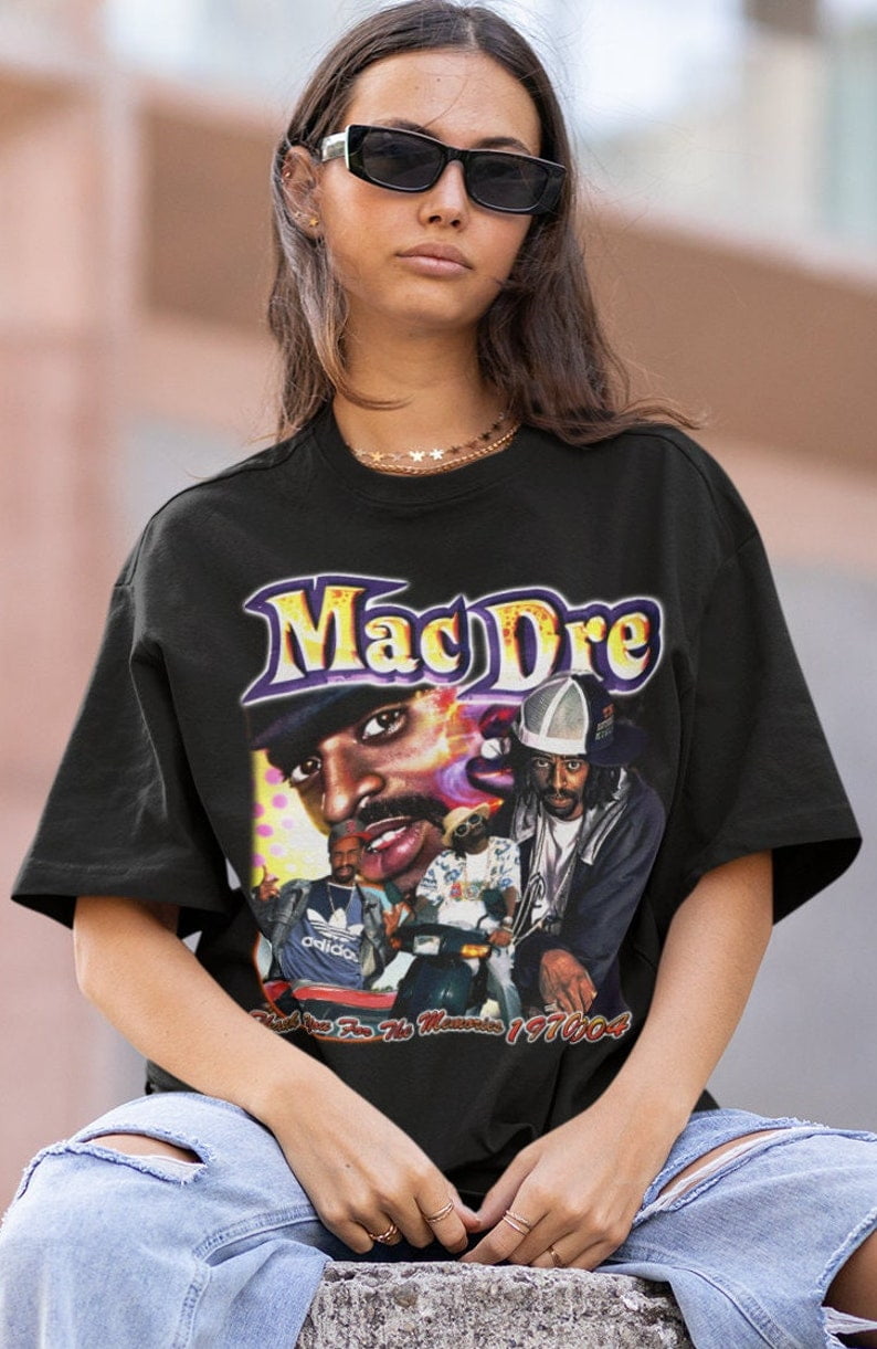 Mac Dre Hiphop TShirt Mac Dre Sweatshirt Vintage Mac Dre RnB Rapper Mac Dre Shirt The unisex soft cool t shirt t shirts absorb sweat. Walmart