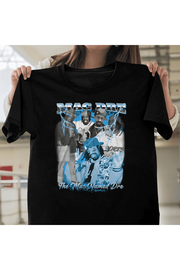 Mac Dre The Mac Named Dre Bay Area Hyphy Movement Rapper Hip Hop Legend Unisex T-Shirt, Size Up to 5XL