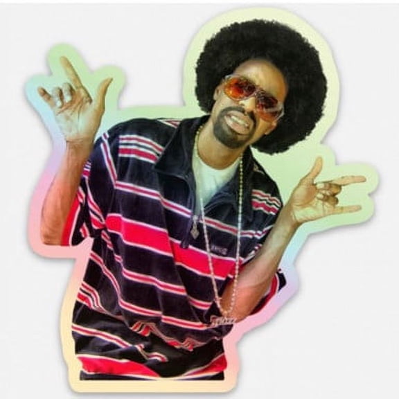 Mac Dre - Thizzelle Washington Die-Cut Holographic Sticker