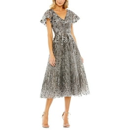 Mac duggal fit and flare hot sale