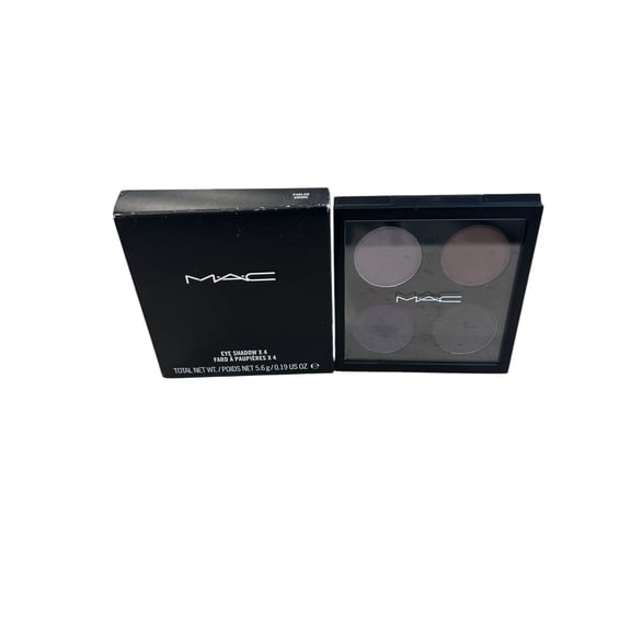 Mac Eye Shadow Quad " Parlor Smoke" Authentic Rare 5.6g/0.19oz