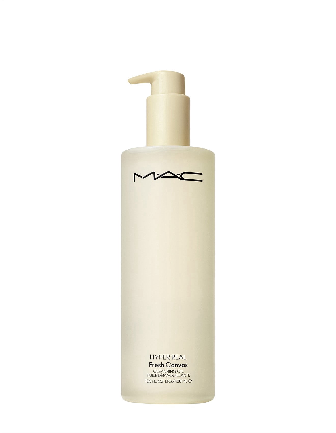 Mac Hyper Real Fresh Canvas Cleansing Oil Face Wash Makeup Remover - Jumbo Size 13.5oz 400ml Limited Edition