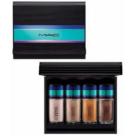 Mac Irresistibly Charming Glitters And Pigments 'Gold' Set New