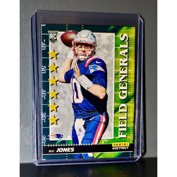 Mac Jones 2021 Panini NFL Instant Field Generals #22 Rookie Card 1 of 2088