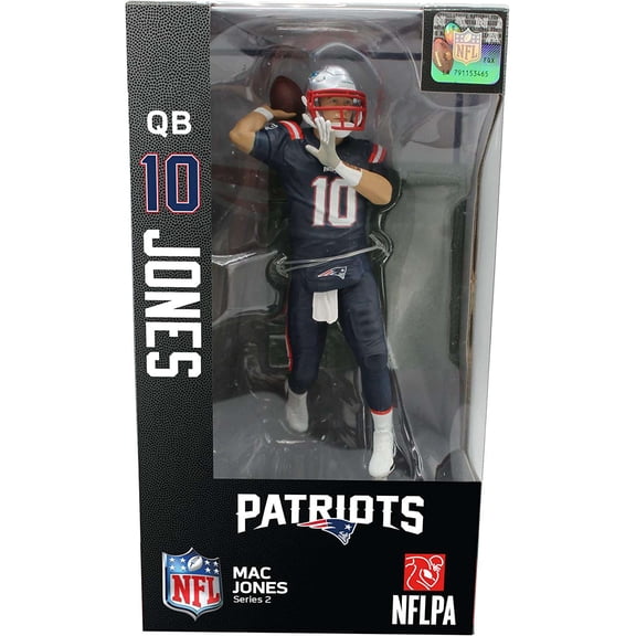Mac Jones New England Patriots Imports Dragon NFL Series 2 Figure