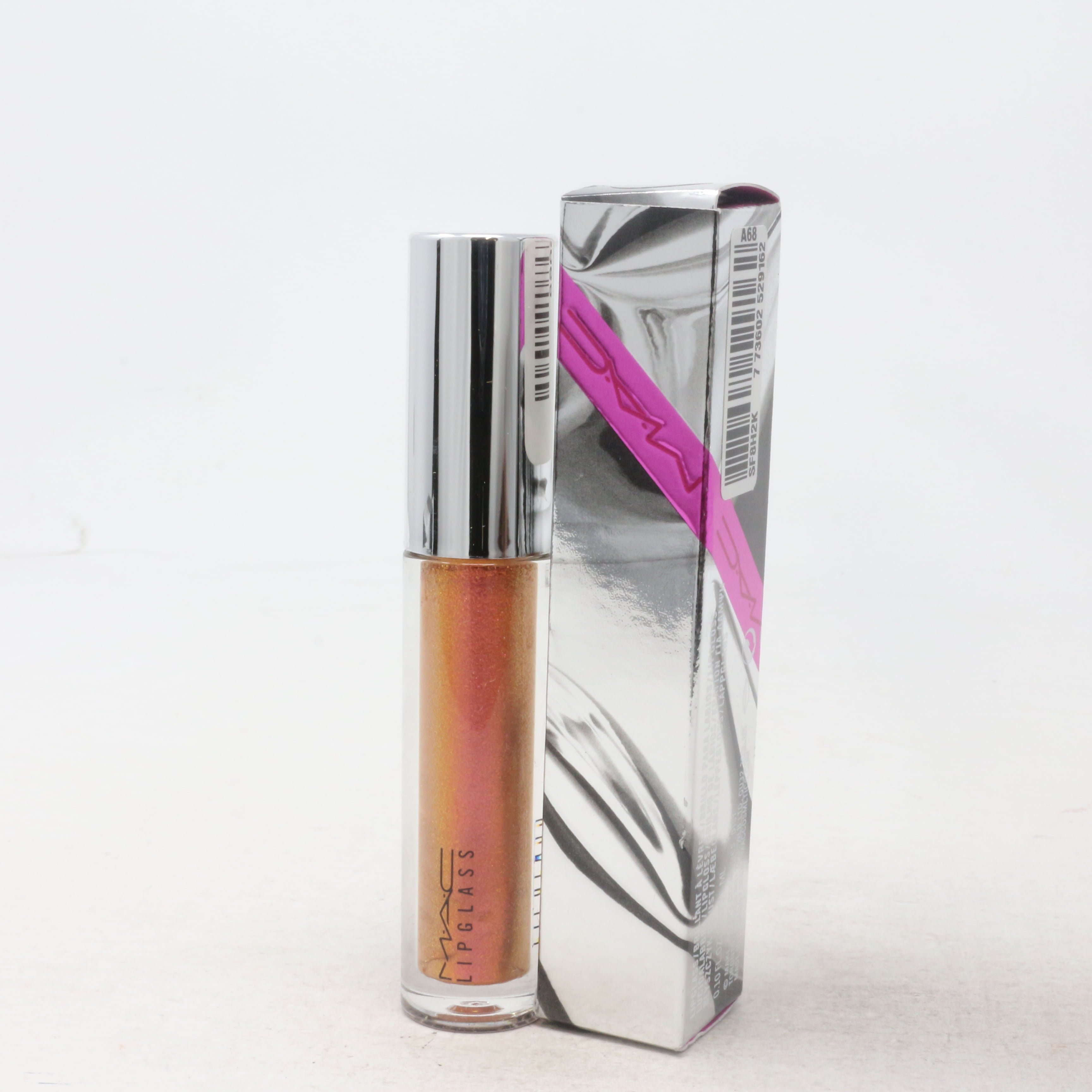 Mac Lipglass Cake Top New With Box