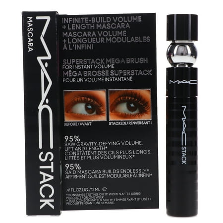 MAC MACStack Mascara Black 0.41 oz