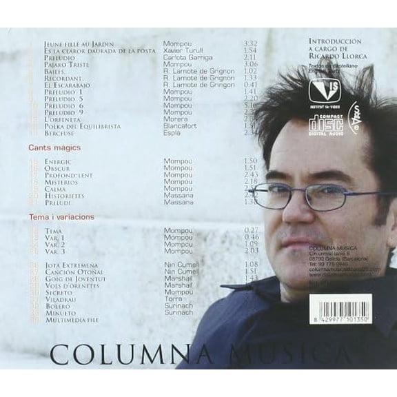 Mac McClure Mompou and Company (Mcclure, Mac) (CD) Album