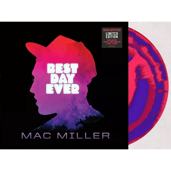 Mac Miller - Best Day Ever - Purple Pink Red Vinyl - LP