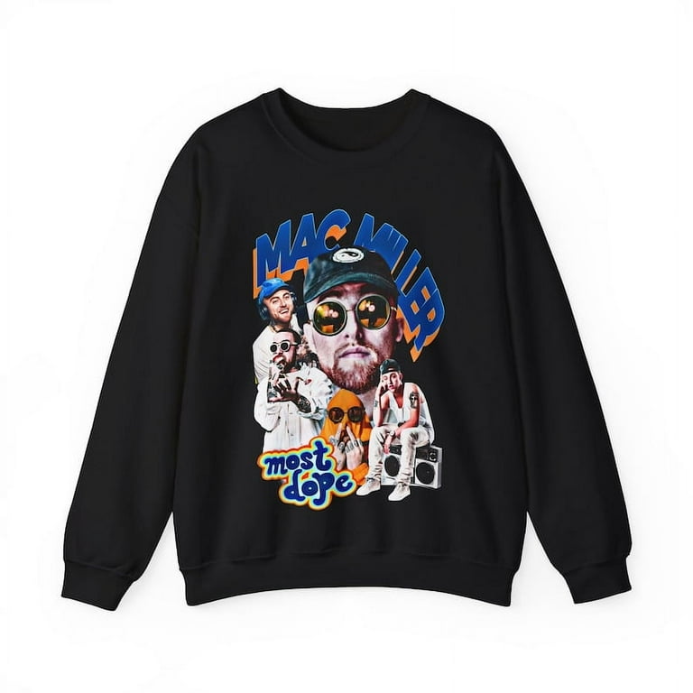 Mac Miller Bootleg sweatshirt Vintage Retro Classic sweatshirt Rip Mac Miller sweatshirt Most Dope sweatshirt Rap sweater Crewneck