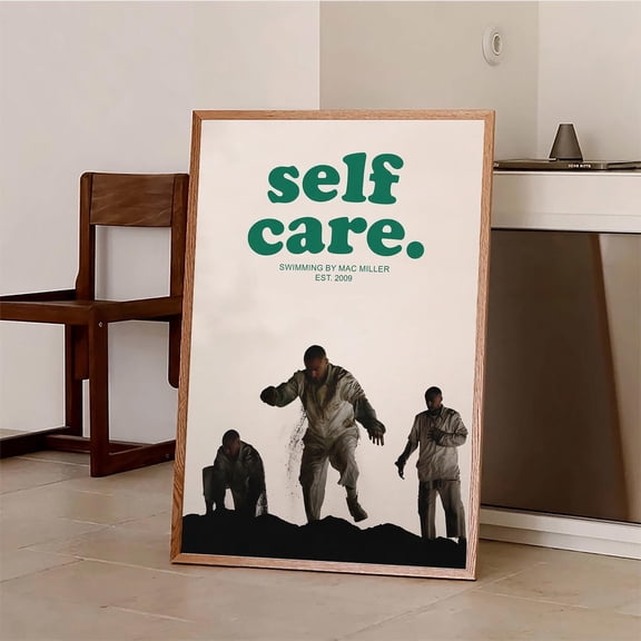 Mac Miller Self Care Album Poster, Lyrics Rap Poster, Music Poster For Dorm