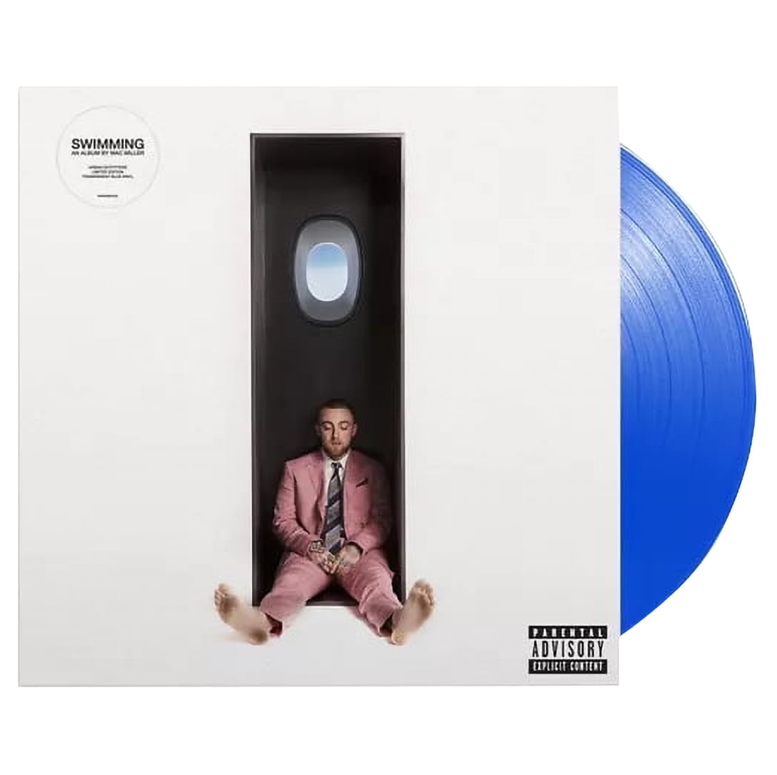 Mac Miller - Swimming Limited Edition Transparent Blue 2XLP Vinyl