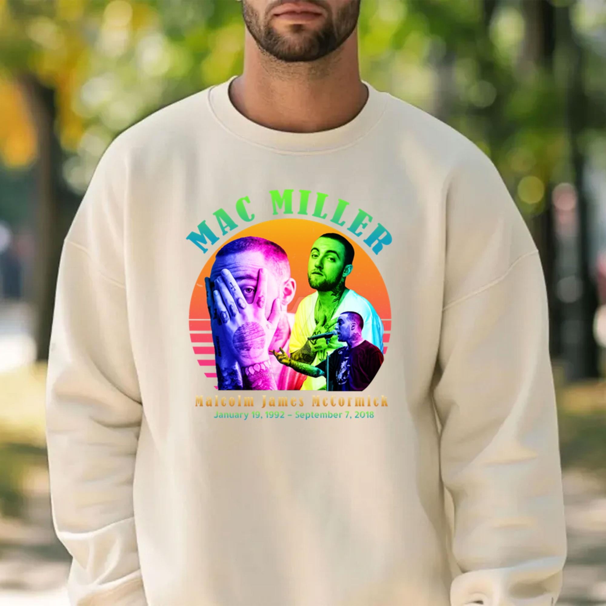 Mac Miller T-shirt - Walmart.com