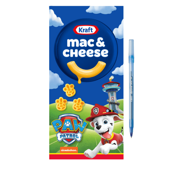 Mac N Cheese Macaroni and Cheese Dinner with Nickelodeon Paw Patrol Pasta Shapes 5.5 oz