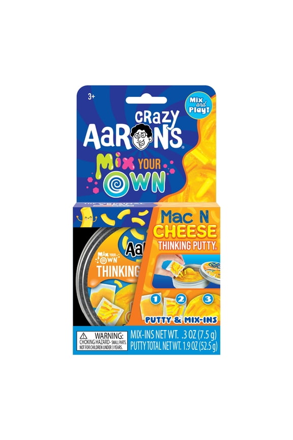 DIY Mac N Cheese Thinking Putty for Kids