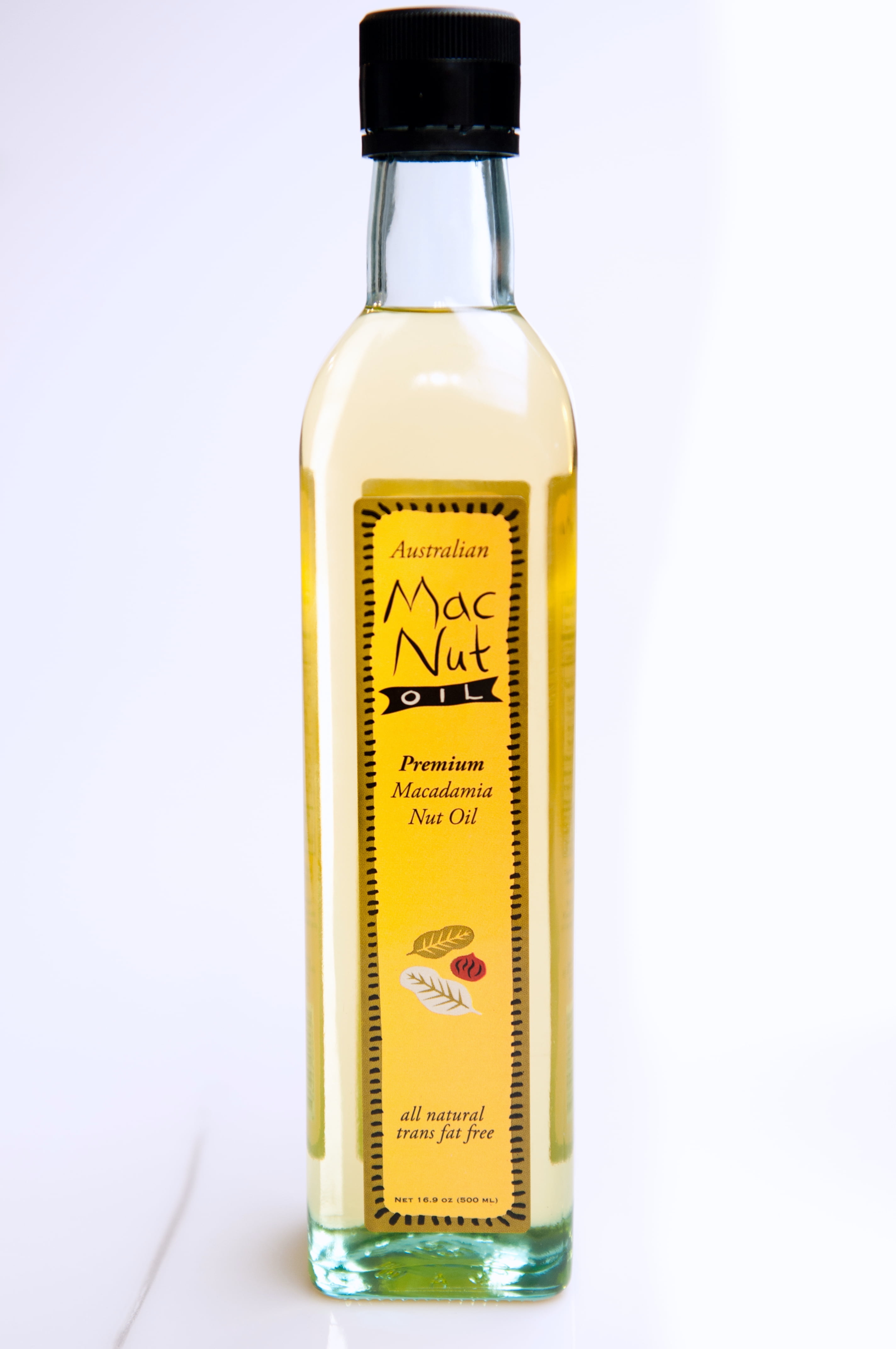 Mac Nut Macadamia Nut Oil, 16.9oz bottle