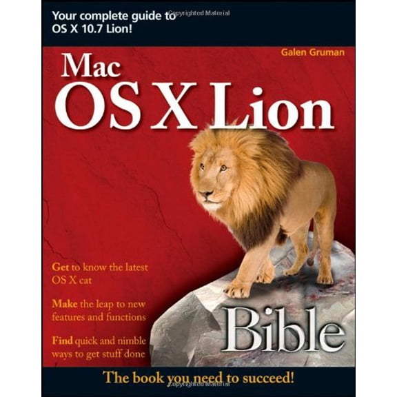 Pre-Owned Mac OS X Lion Bible (Paperback) 1118023765 9781118023761
