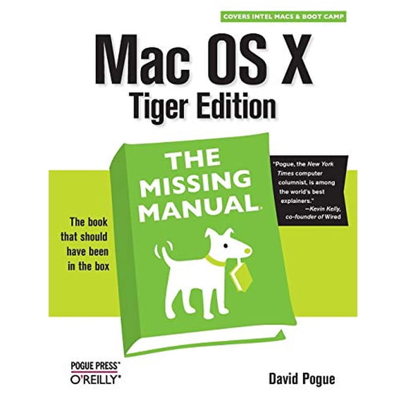 Pre-Owned Mac OS X Tiger: The Missing Manual (Mac OS X: The Missing Manual) Paperback